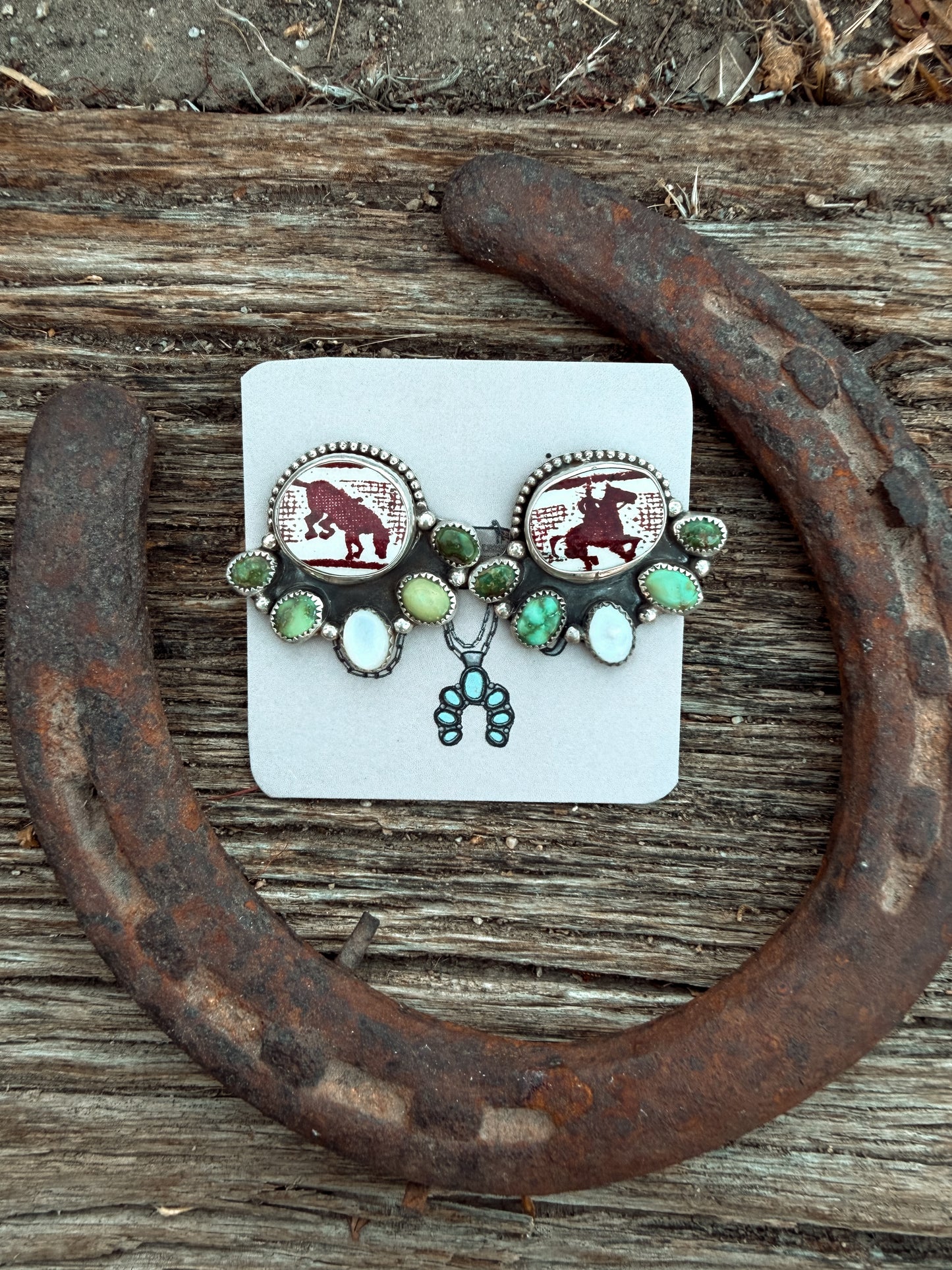 The Pony Up Earrings