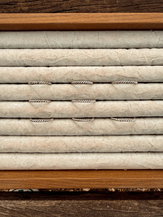 Rope Stacker Rings