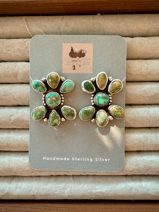 Emerald Valley Statement Earrings