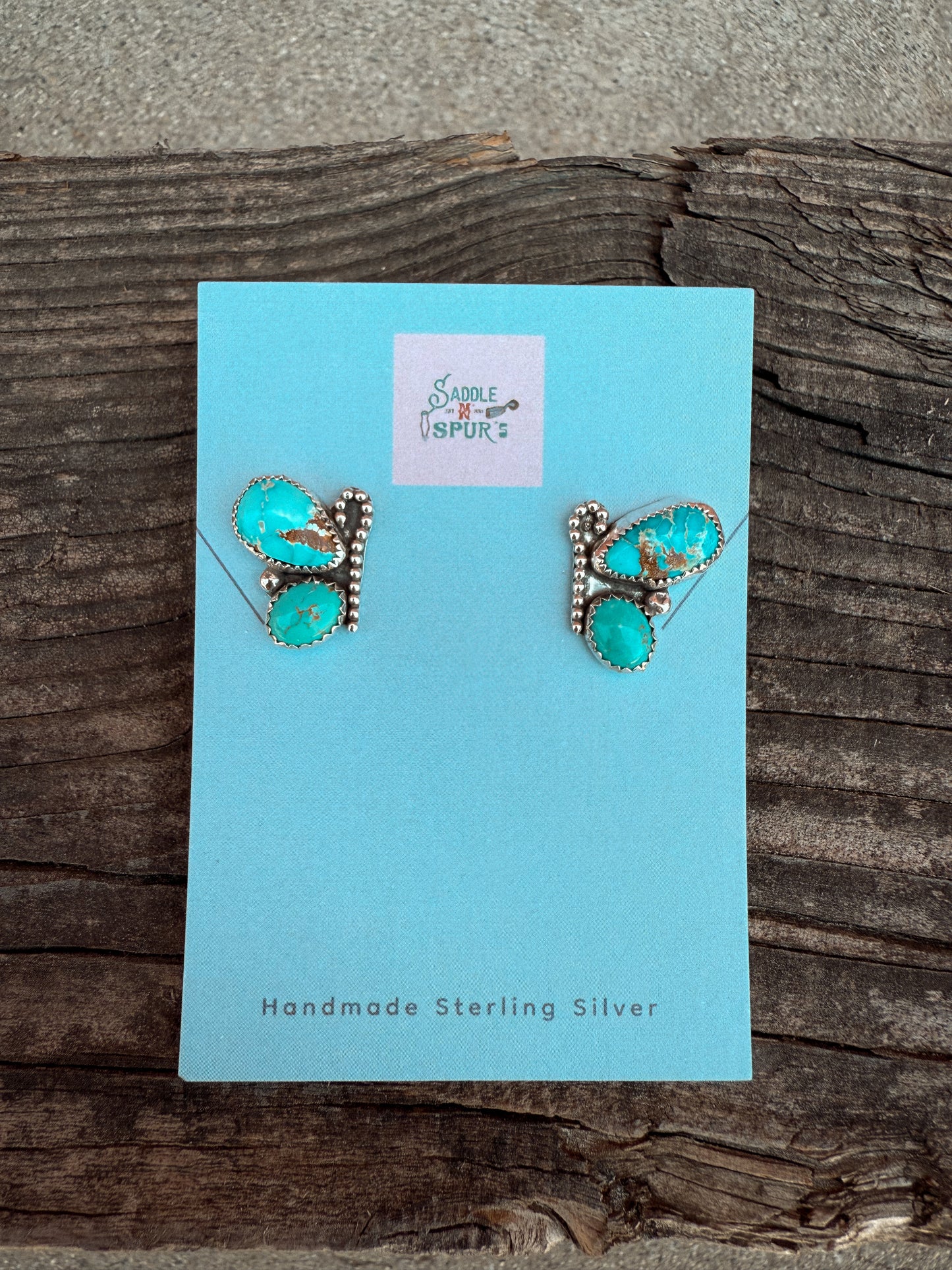 Turquoise Butterfly Earrings