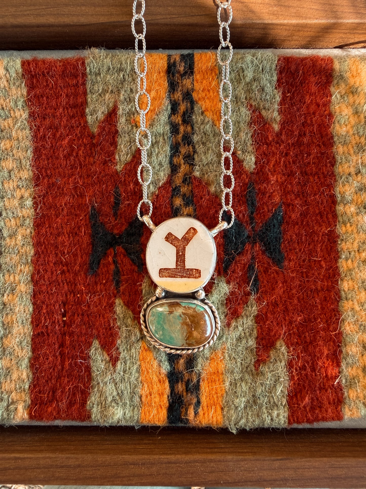 Turquoise Brand Necklace