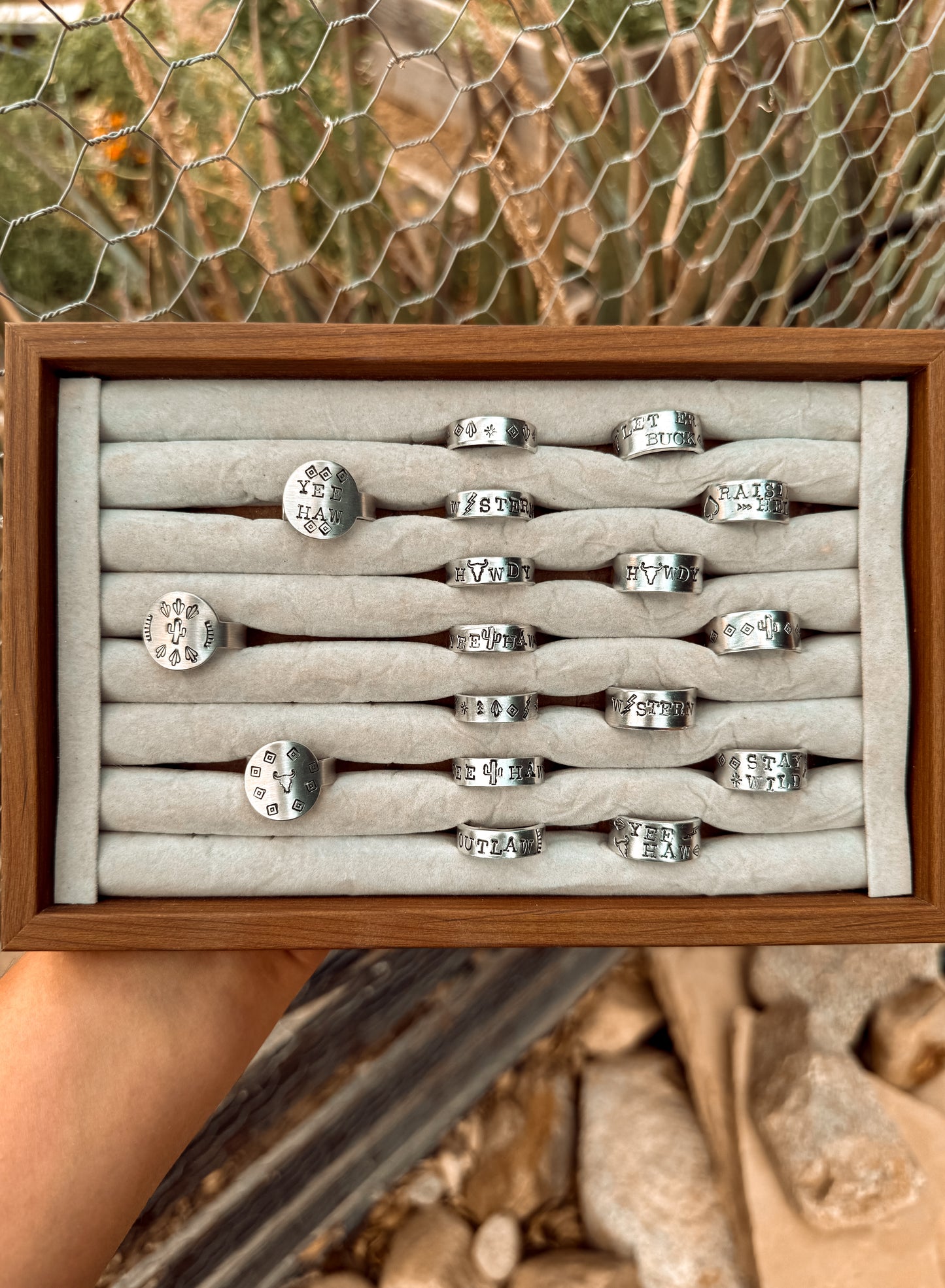 Variety Stamped Rings