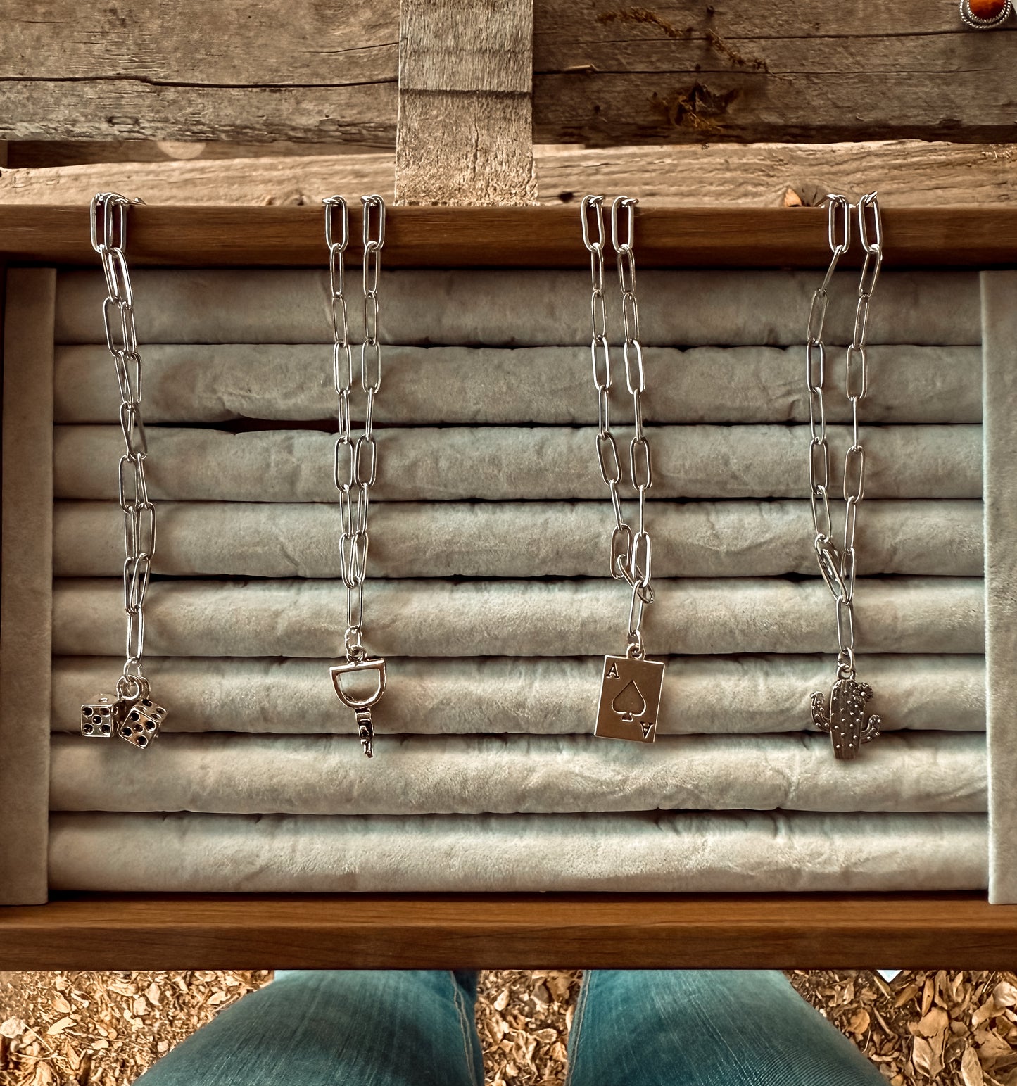 Stainless Charm Choker