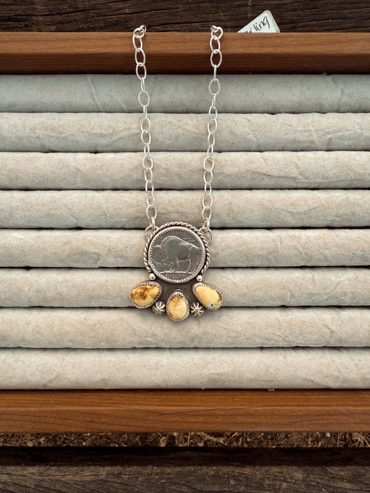 Palomino Buffalo Nickel Necklace