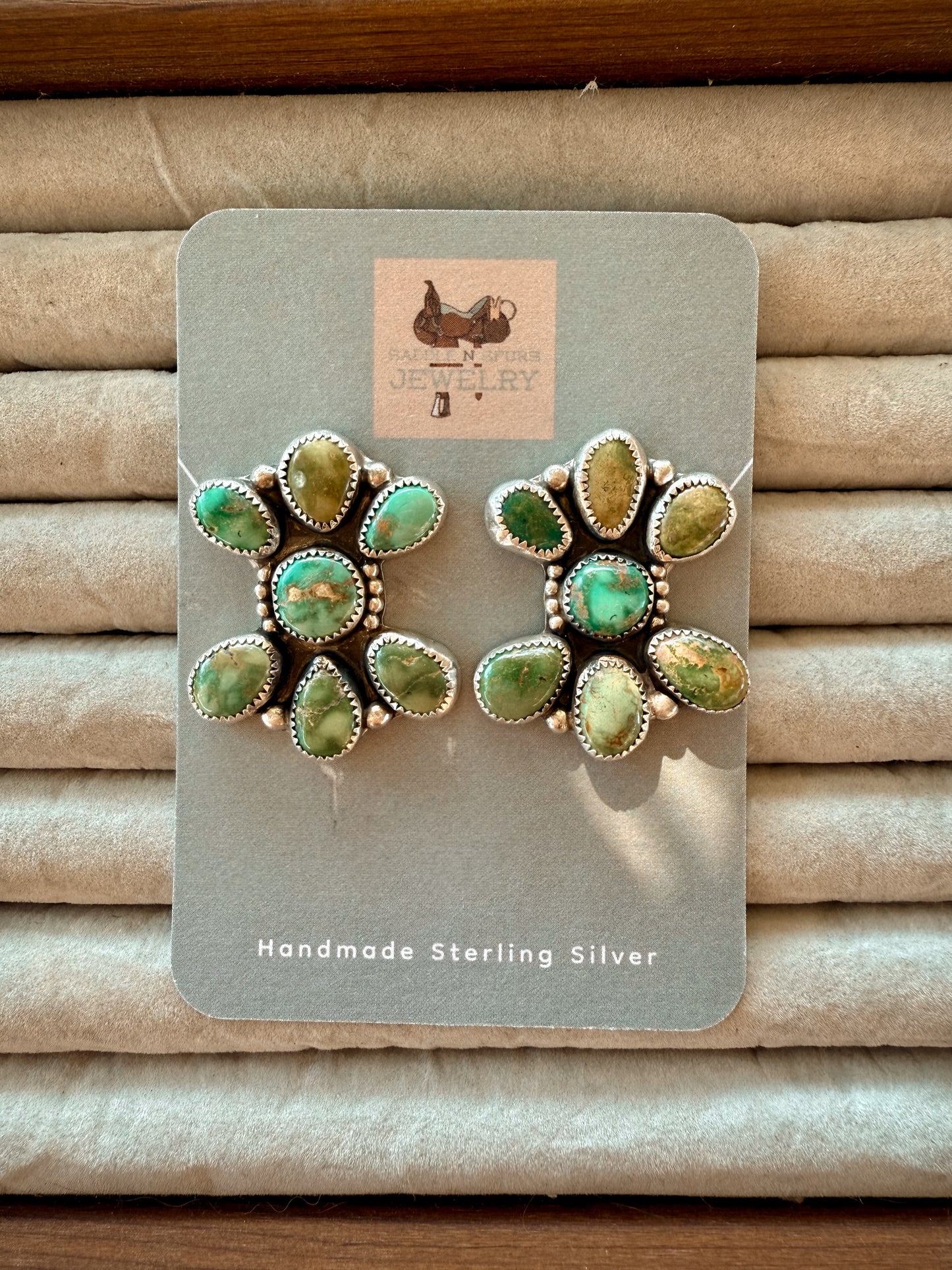 Emerald Valley Statement Earrings
