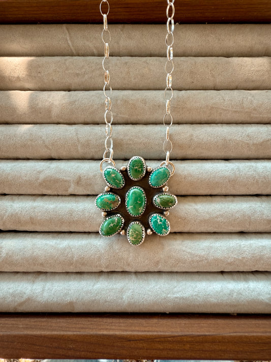 Sonoran Gold Cluster Necklace
