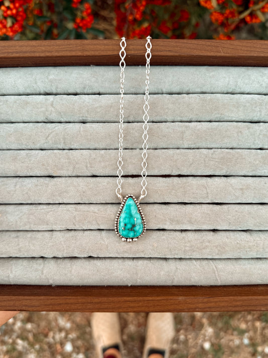 Simple Sonoran Turquoise Necklace