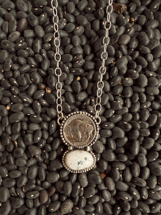 White Buffalo Necklace