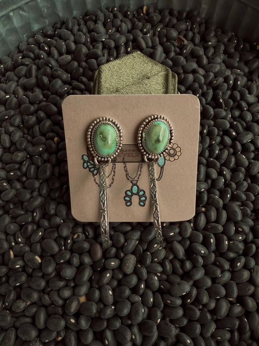 Sonoran Mountain Hoop Studs