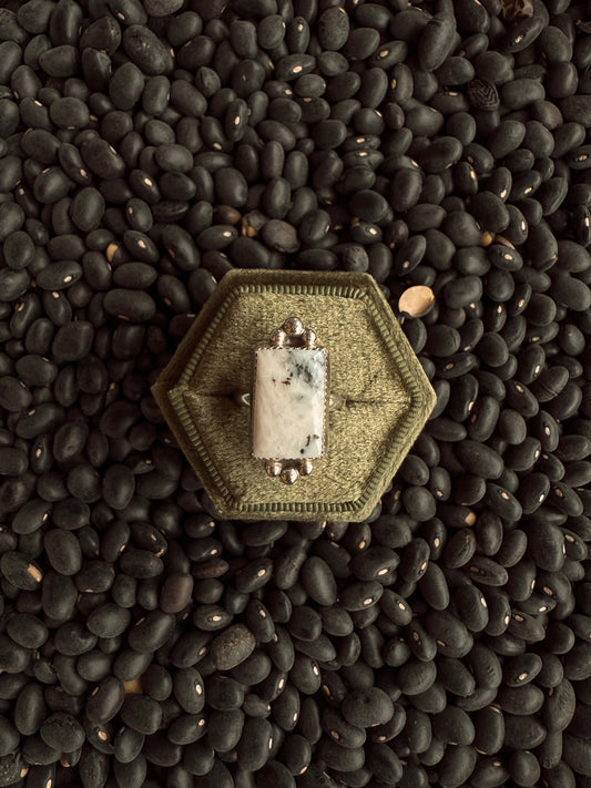 White Buffalo Ring ( Size 5.5 US)