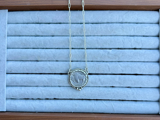 Buffalo Coin Necklace