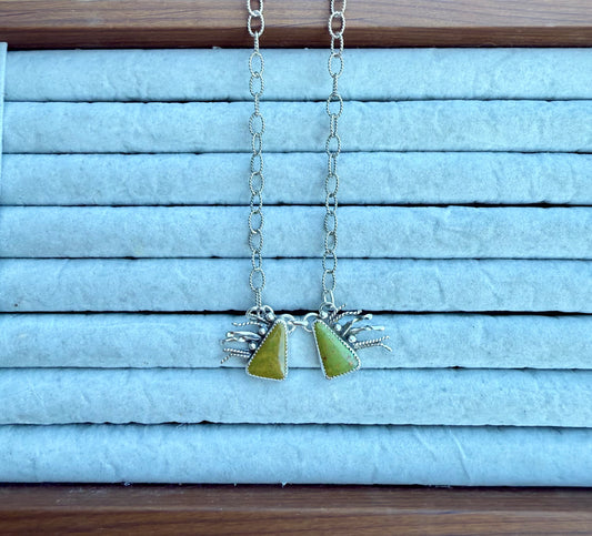 Turquoise Chaps Necklace