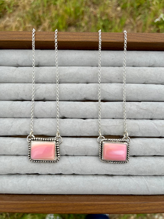 Pink Conch Necklace