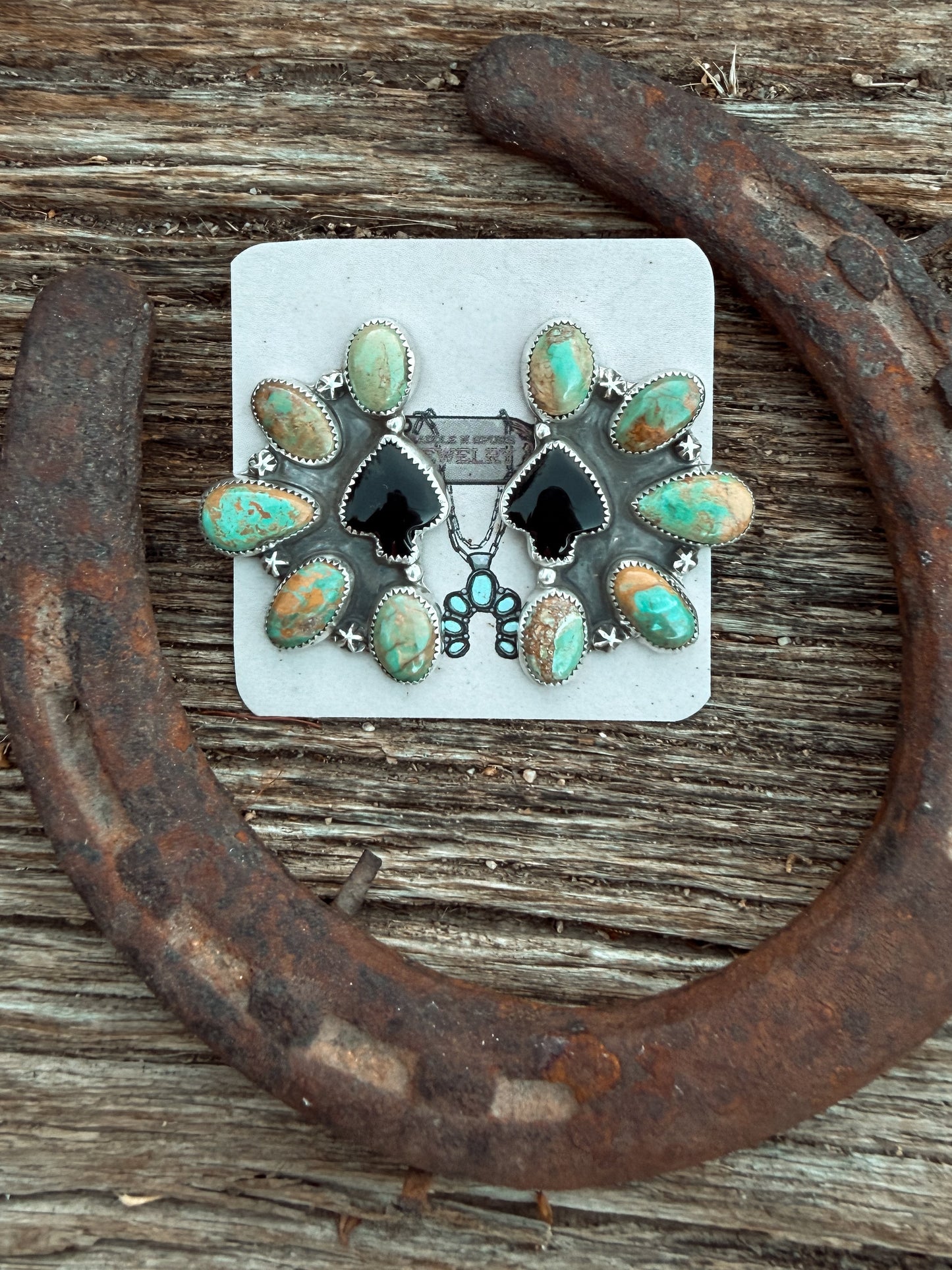 The Gambler Cluster Earrings