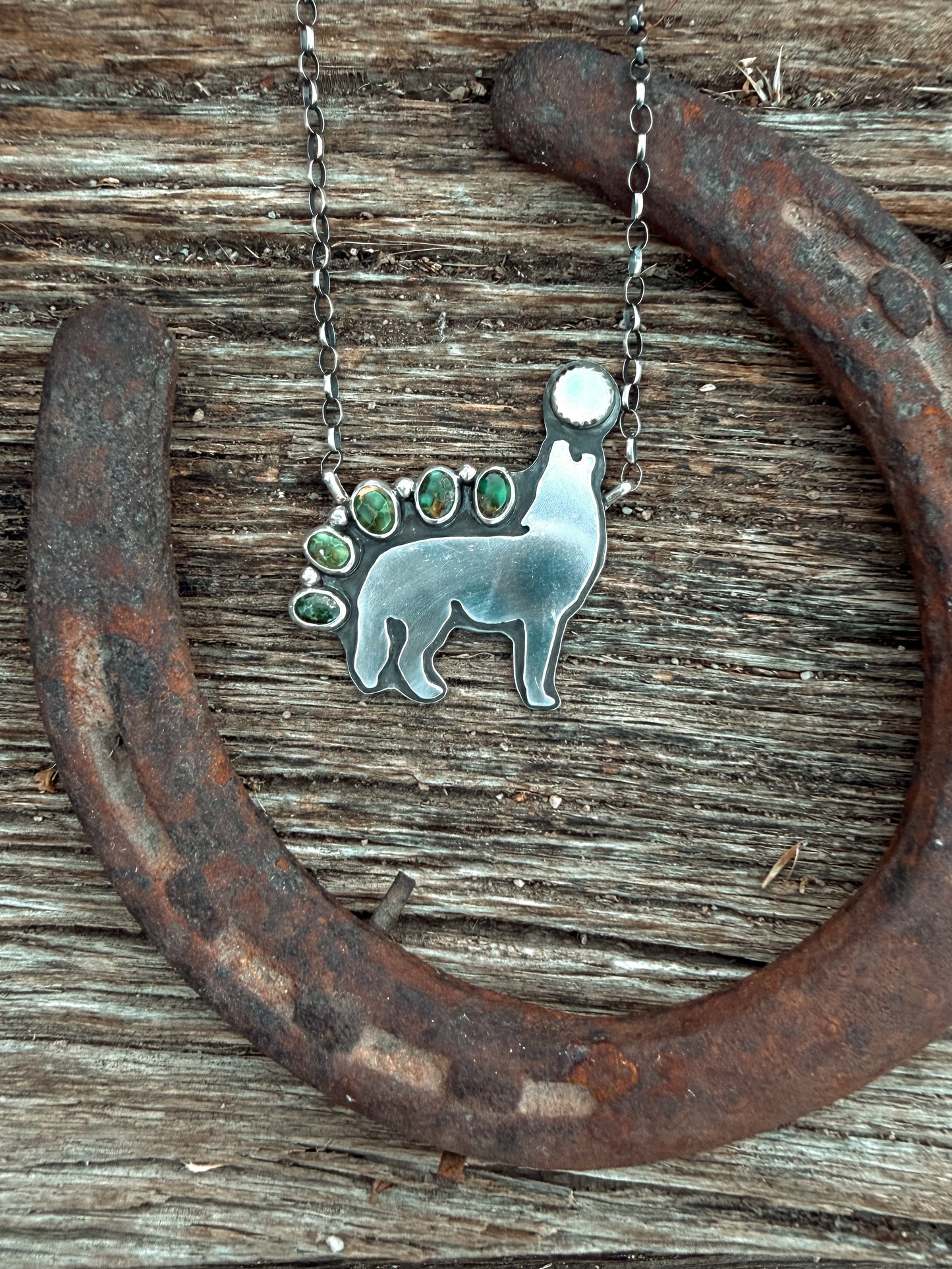 The Lone Coyote Necklace