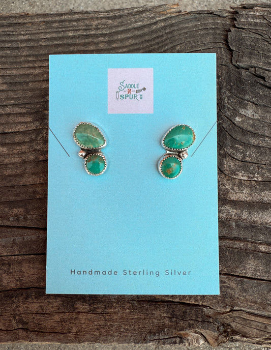 Turquoise Butterfly Earrings