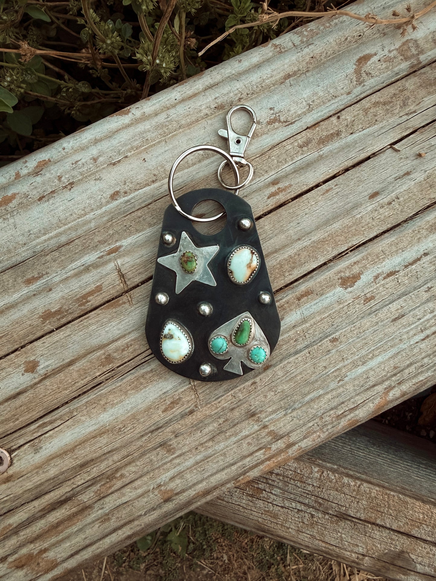 Star and Spade Purse Charm