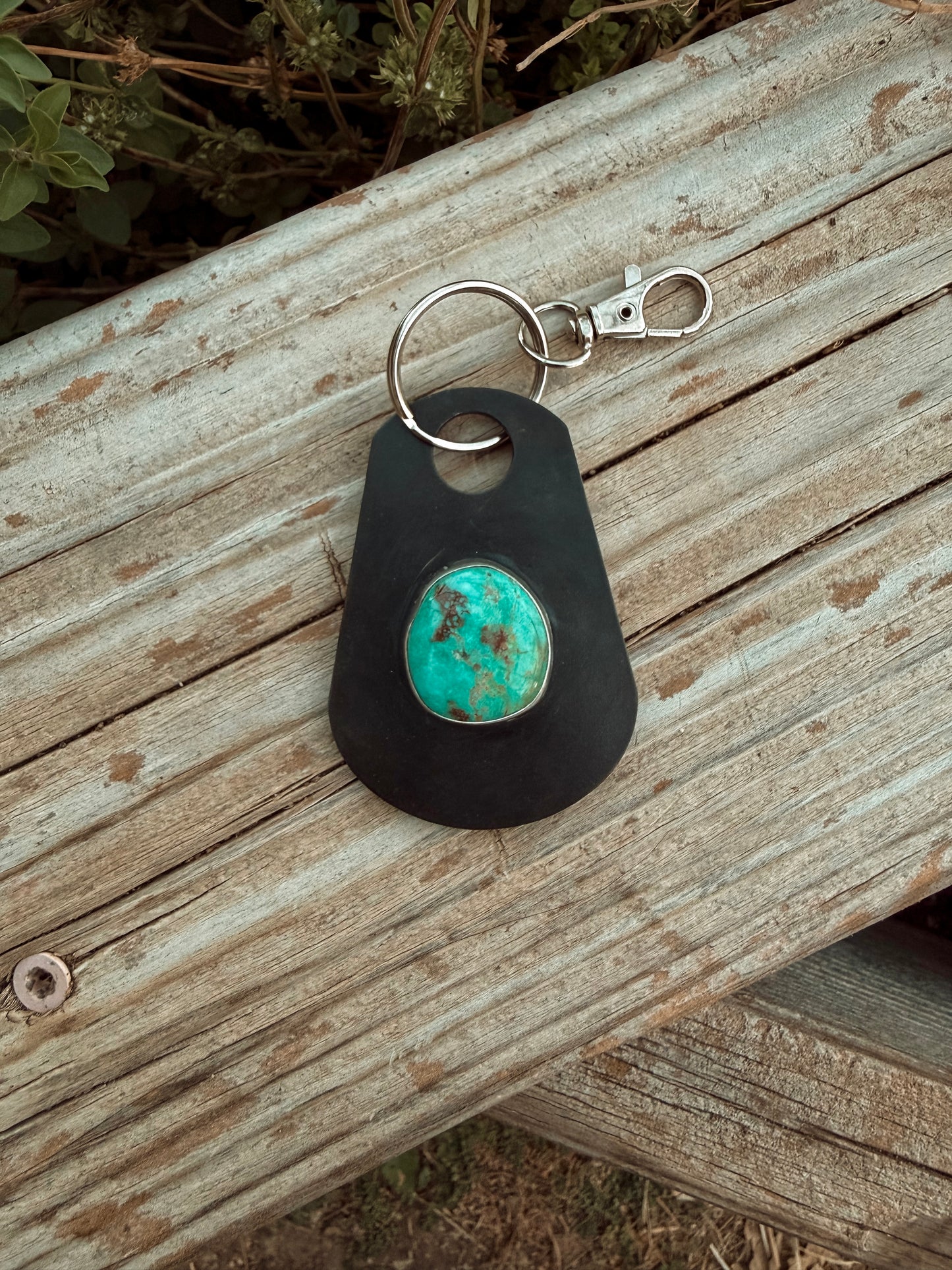Fox Turquoise Purse Charm