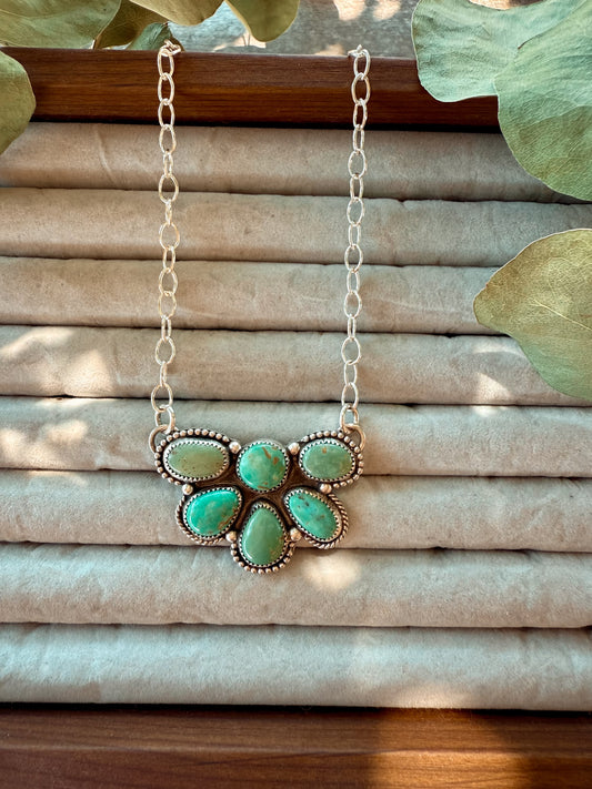 Sonoran Turquoise Half Cluster