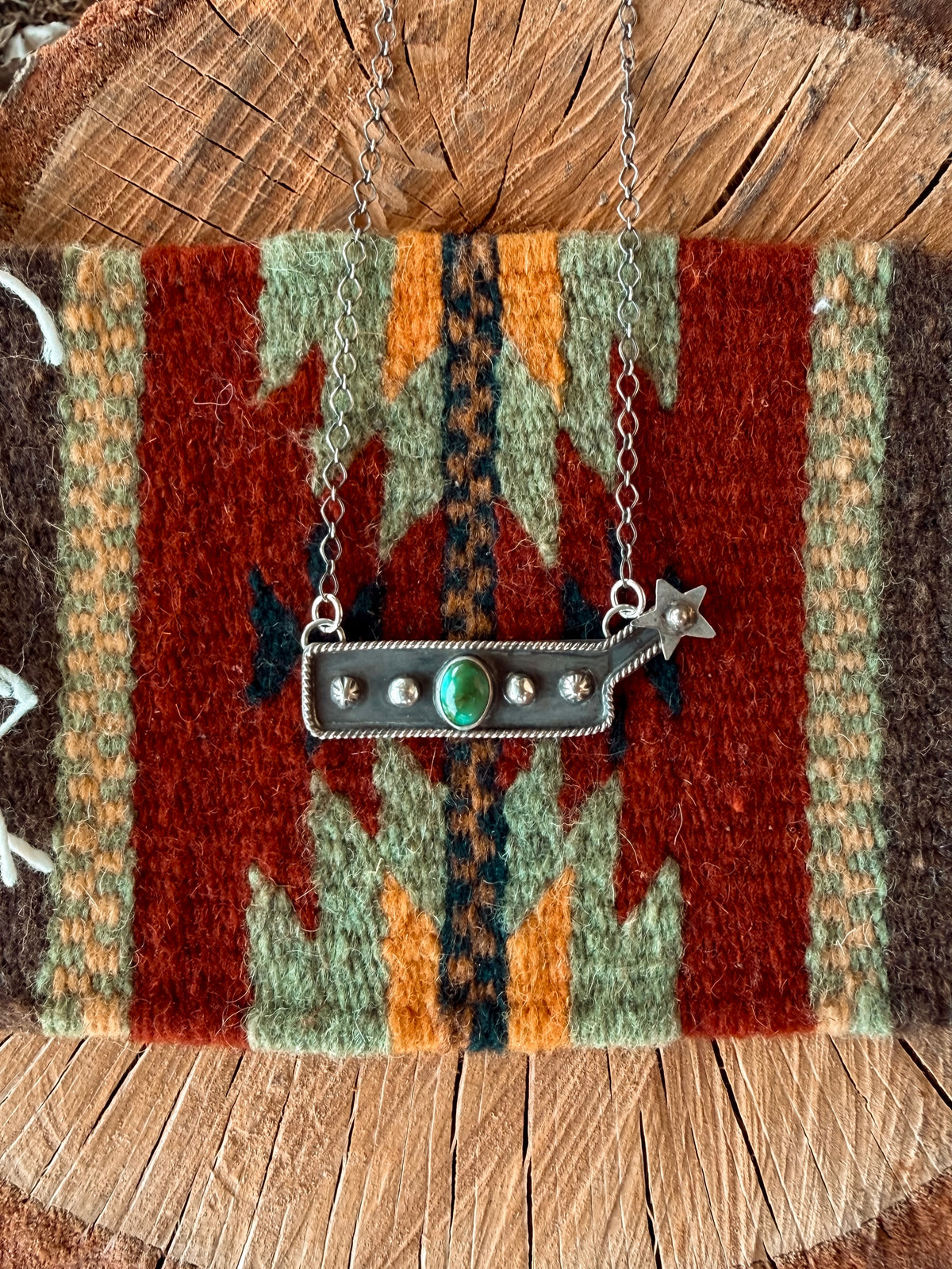 Turquoise Spur Necklace