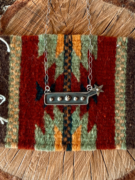 The Sterling Spur Necklace