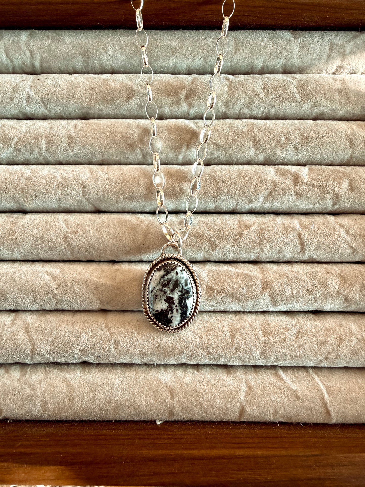 White Buffalo Necklace