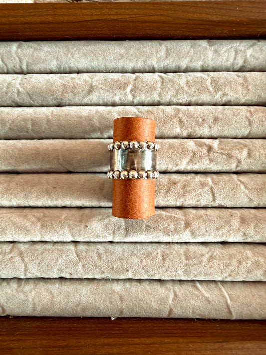 Cigar Band Large Bead (Adjust. 5-7 US)