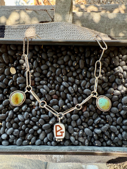 Turquoise Brand Choker