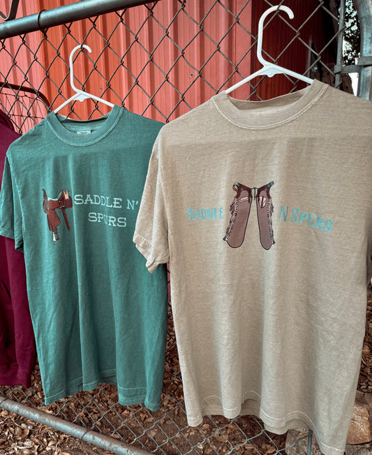 Saddle N' Spurs T- Shirts